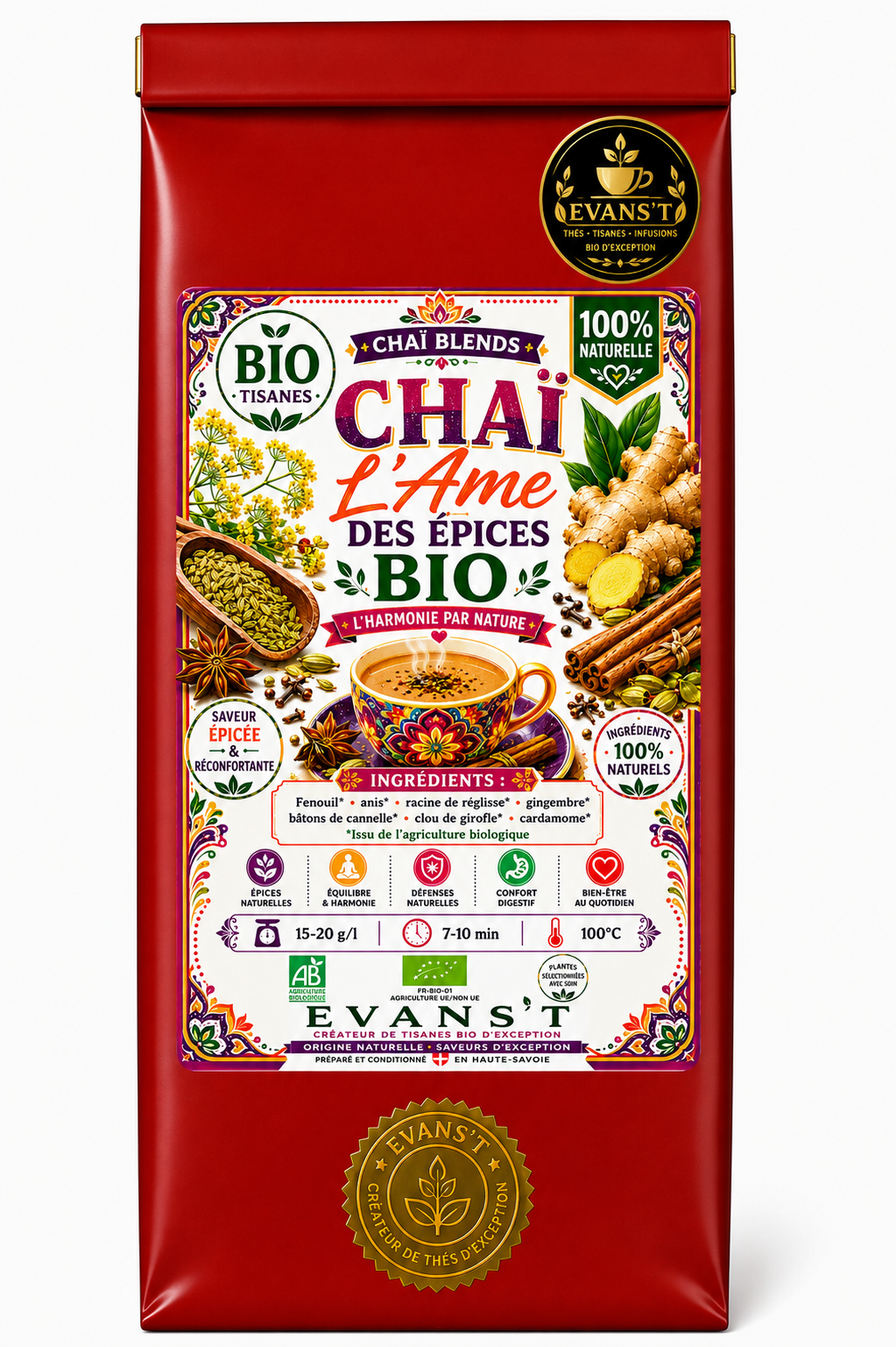 Chaï L'Ame des Epices BIO